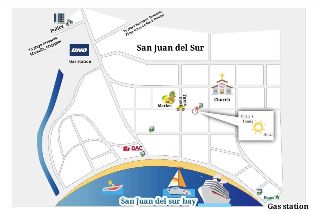 Chale'S House Hotel San Juan del Sur Exterior photo